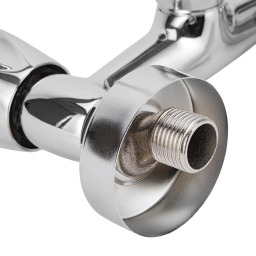 display image 5 for product Geepas Dual Handle Wall Mounted Sink Mixer