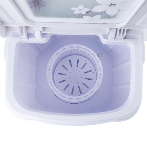 display image 3 for product Washing Machine, 2-in-1 Function, 3.5 Kg, GSWM18040 - Tempered Glass Cover, Wash with Separate Spin, High Spin Speed, 2 Years Warranty