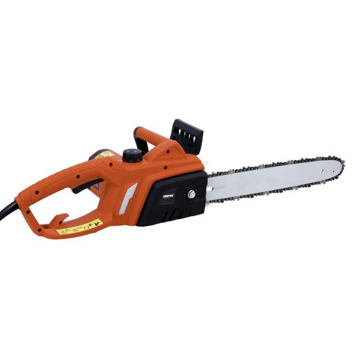 display image 2 for product Electric Chainsaw, 1800W Corded Chainsaw, GT3518CSE | 13m/s Max Chain Speed | Powerful Electric Saw with 350mm(14") Guide Bar | Effortless Cutting Of Wood, Trees & Branches