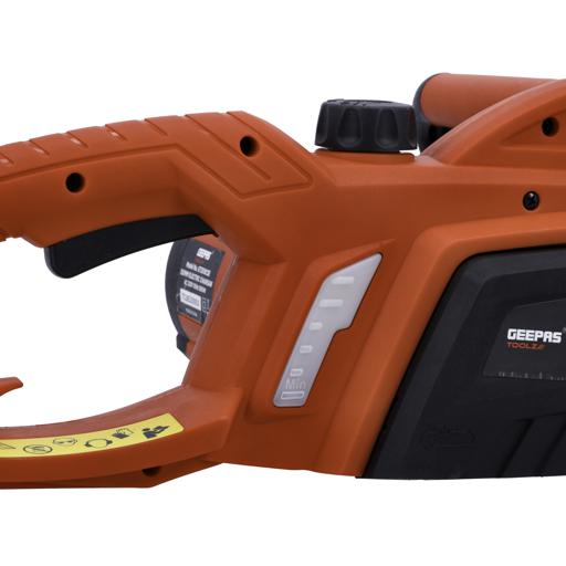 display image 4 for product Electric Chainsaw, 1800W Corded Chainsaw, GT3518CSE | 13m/s Max Chain Speed | Powerful Electric Saw with 350mm(14") Guide Bar | Effortless Cutting Of Wood, Trees & Branches