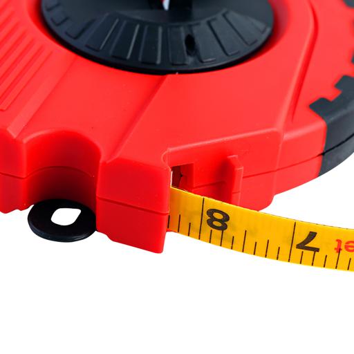 display image 1 for product Geepas 50M Long Measuring Tape Made Of Strong And Long-Lasting Fiberglass Material, Tough Outer