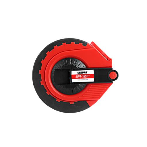 display image 3 for product Geepas 50M Long Measuring Tape Made Of Strong And Long-Lasting Fiberglass Material, Tough Outer