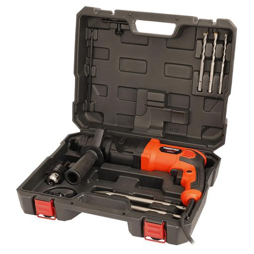 display image 2 for product Geepas 800W Rotary Hammer Electric Drill With Double Pendulum Load Bearing For Superior Impact