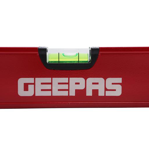 display image 4 for product Geepas 24'' Spirit Level - Small, Unbreakable Heavy-Duty Magnetic Torpedo Level With 3 Level Bubbles