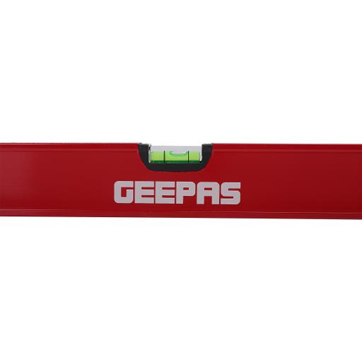 display image 3 for product Geepas 36'' Spirit Level - Small, Unbreakable Heavy-Duty Magnetic Torpedo Level With 3 Level Bubbles
