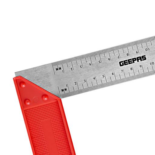 display image 3 for product Geepas Try Square With Handle 8" - 90 Degree Angle Corner Ruler