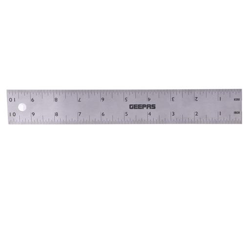 display image 2 for product Geepas Try Square With Handle 10" - 90 Degree Angle Corner Ruler
