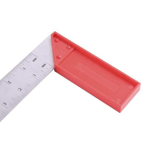 display image 1 for product Geepas Try Square With Handle 10" - 90 Degree Angle Corner Ruler