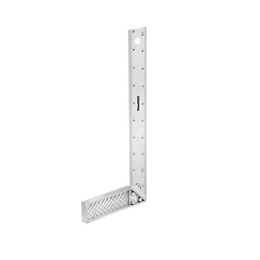 display image 3 for product Geepas 10" Try Square With Cast Zinc Handle - 90 Degree Angle Corner Ruler