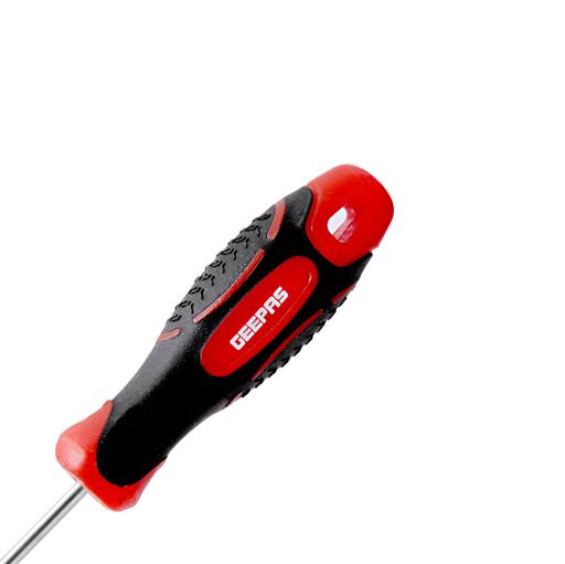 display image 2 for product Geepas Precision Screwdriver - Three Slotted, Three Phillips & Soft Grip Rubber Insulated Handles