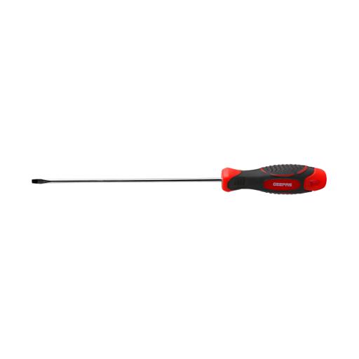 display image 1 for product Geepas Precision Screwdriver - Slotted Screwdriver With Soft Grip Rubber Insulated Ergonomic Handle