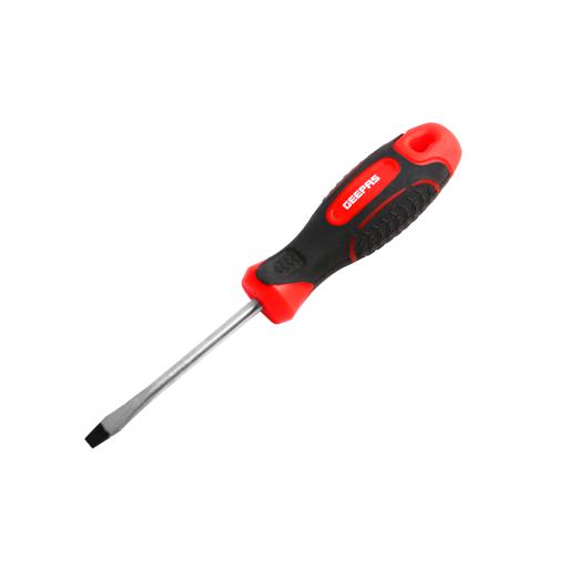 display image 0 for product Geepas Precision Screwdriver - Slotted Screwdriver With Soft Grip Rubber Insulated Ergonomic Handle