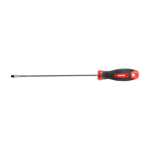 display image 0 for product Geepas Precision Screwdriver - Slotted Screwdriver With Soft Grip Rubber Insulated Ergonomic Handle