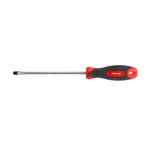 display image 1 for product Geepas Precision Screwdriver - Slotted Screwdriver With Soft Grip Rubber Insulated Ergonomic Handle