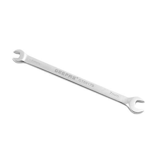 display image 1 for product Geepas Open End Spanner 6*7Mm - 1Pcs Double End Open End Spanner Brake Pipe Spanner Metric