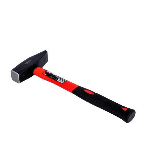 display image 2 for product Fiber Handle Machinist hammer, Durable Sledge hammer GT59249 - Lightweight Rubber Padded Handle with Fiberglass Core, Weighs 1000GM