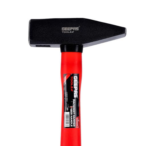 display image 4 for product Fiber Handle Machinist hammer, Durable Sledge hammer GT59249 - Lightweight Rubber Padded Handle with Fiberglass Core, Weighs 1000GM