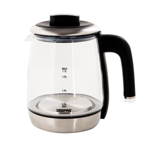 1.7L Electric Glass Kettle with Tea Filter 1.0L Tea Infuser Pot Smart