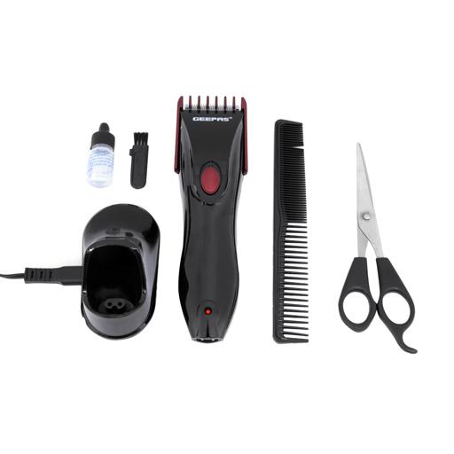 display image 8 for product Rechargeable Hair Trimmer with Stainless Steel Blade, GTR31N | Adjustable Cutting Lengths | Cordless Trimmer for Men | LED Charge Indication | Perfect Travel  Grooming  Kit