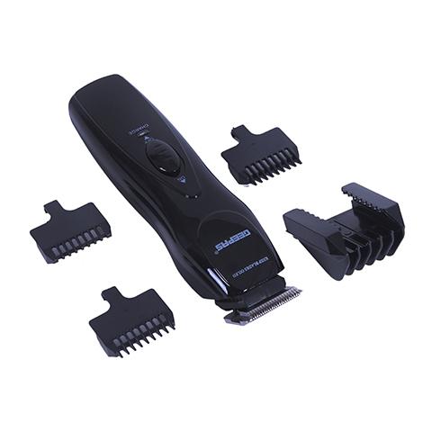display image 8 for product Geepas Rechargeable Trimmer 3W - Portable Comfortable Grip, Chromium Steel Blade, Cordless Operation