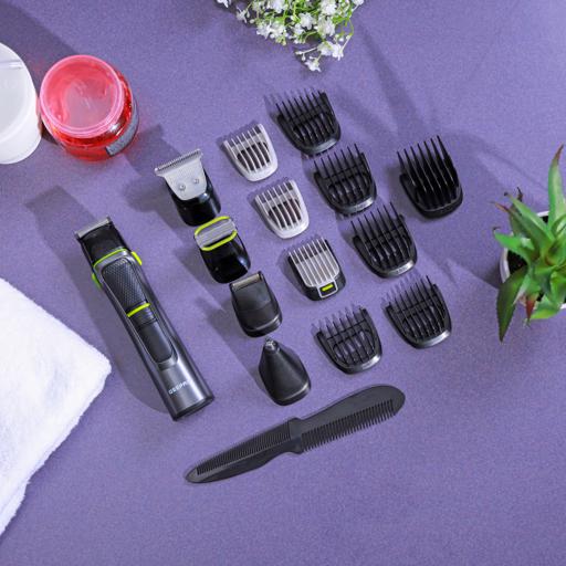 display image 1 for product 14-in-1 Grooming Kit, Magnetic Suction Charging Mode, GTR56026 | 60mins Working | Lithium Battery | Charging Indicator Life | Ideal for Short & Long Hair | Fully Washable
