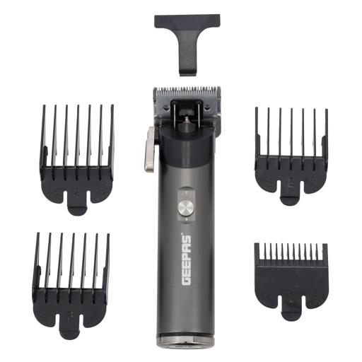 display image 10 for product Professional Hair Clipper, Rechargeable Clipper,  GTR56029 | Cordless Hair Clipper with 4 Guide Comb | Comes with Brush and Oil | Cutter Head Adjustment | 3hrs Working