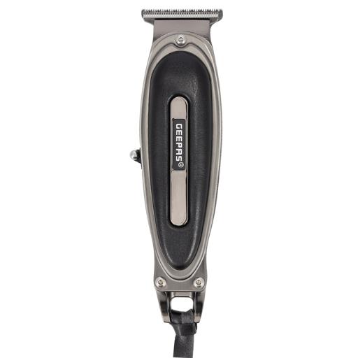 display image 8 for product Rechargeable Hair Clipper, LED Display, GTR56044 | Li-ion Battery | Zero Cutting SS Blade | Leather Touch Decorates | Fix T-Blade | Male Grooming Set for Body Hair