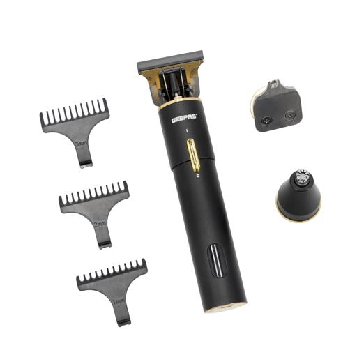 display image 0 for product 3-in-1 Grooming Kit, Rechargeable Trimmer, GTR56045 | T-Blade, Nose Trimmer And Carver Blade | 1300mah Lithium Battery | 180 Minutes Working Time