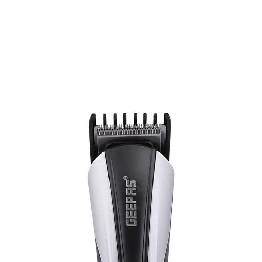 display image 5 for product Geepas Rechargeable Beard Trimmer 3W - Grooming Kit With Comfortable Grip, Stainless Steel