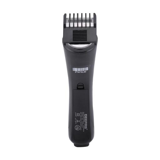 display image 7 for product Geepas Rechargeable Beard Trimmer 3W - Grooming Kit With Comfortable Grip, Stainless Steel