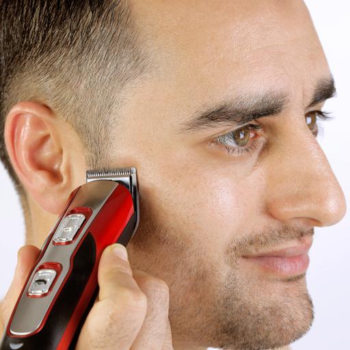 display image 10 for product Hair trimmer - 11-in-1 Rechargeable Grooming Kit | Hair Clipper | Hair Trimmer For Men With Stand, Led Indicators - Geepas GTR8724