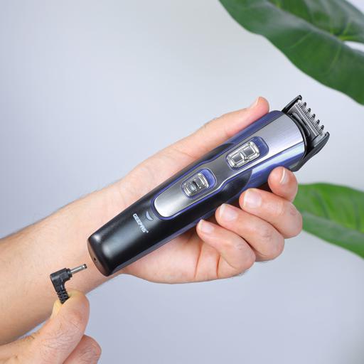 display image 6 for product Hair trimmer - 11-in-1 Rechargeable Grooming Kit | Hair Clipper | Hair Trimmer For Men With Stand, Led Indicators - Geepas GTR8724