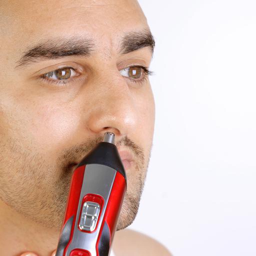 display image 11 for product Hair trimmer - 11-in-1 Rechargeable Grooming Kit | Hair Clipper | Hair Trimmer For Men With Stand, Led Indicators - Geepas GTR8724