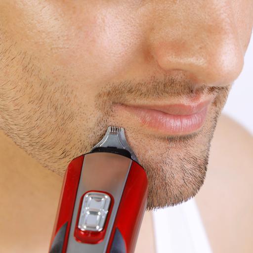 display image 15 for product Hair trimmer - 11-in-1 Rechargeable Grooming Kit | Hair Clipper | Hair Trimmer For Men With Stand, Led Indicators - Geepas GTR8724