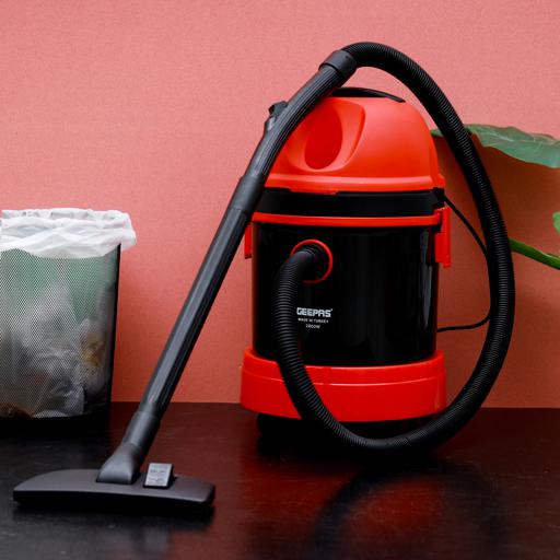 display image 5 for product Geepas 2800W Dry & Wet Vacuum Cleaner For Daily Use - 20L Dust Bag Capacity And Powerful Motor