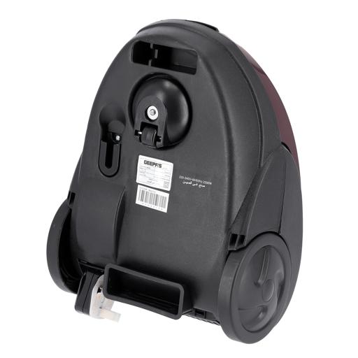 display image 19 for product Geepas GVC2594 Vacuum Cleaner with Dust Bag, 2200W - 1.5L - Powerful Suction - Dust Full Indicator | Flexible Hose with Airflow on Handle | Pedal Switch and Auto-Rewinding Wire | 2 Years Warranty