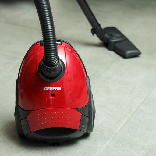 display image 7 for product Geepas GVC2594 Vacuum Cleaner with Dust Bag, 2200W - 1.5L - Powerful Suction - Dust Full Indicator | Flexible Hose with Airflow on Handle | Pedal Switch and Auto-Rewinding Wire | 2 Years Warranty