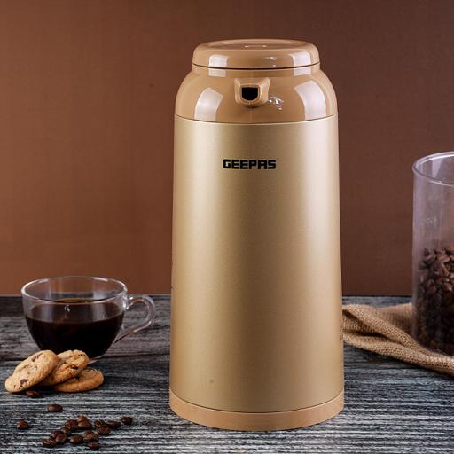 Buy Geepas 3.5L Vacuum Flask - Coffee Heat Insulated Thermos For Keeping Hot/Cold  24 Hours Heat/Cold Online in UAE - Wigme