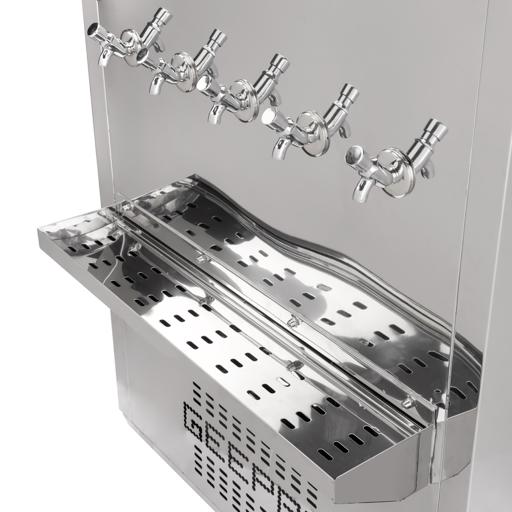 display image 12 for product Geepas Stainless Steel Water Cooler with 5 Tap