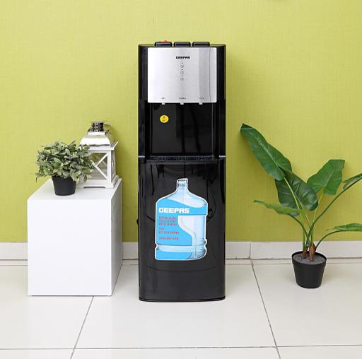 display image 4 for product Geepas Bottom Load Water Dispenser - Normal, Hot & Cold Water Dispenser Stainless Steel Tank, 5L