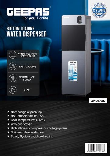 display image 22 for product Geepas Hot, Cold And Normal Water Dispenser