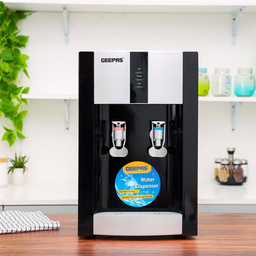 display image 1 for product Geepas GWD8356 Hot & Cold Water Dispenser with Stainless Steel Tank