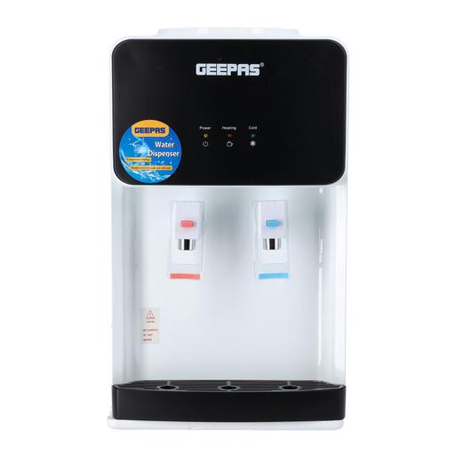 Geepas Water Dispenser - Hot & Cold Water Dispenser - Stainless Steel Tank, Compressor Cooling hero image