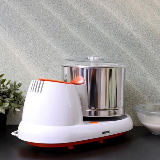 display image 3 for product Geepas Wet Grinder - Stainless Steel Drum 2L Capacity