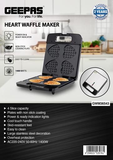 Waffle Maker Non-Stick Plates Price in Pakistan 