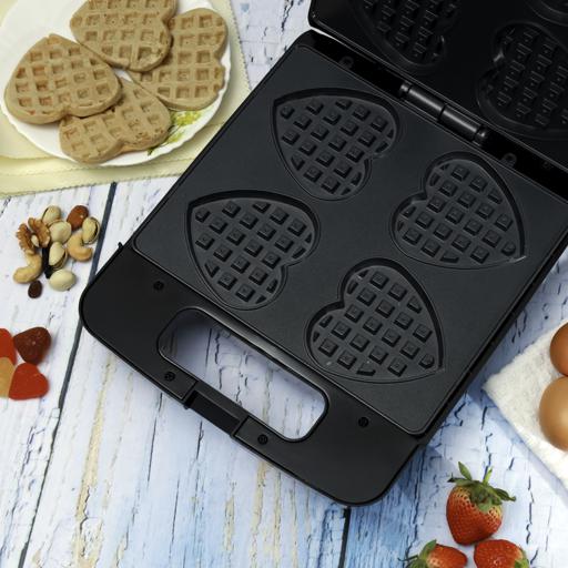 Non-Stick Heart Waffle Maker