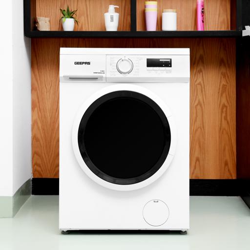 display image 1 for product 6Kg Front Loading Washing Machine, 15programs, GWMF68005LCU | 1000 RPM | LED Display | Waterproof IPX4 | 1 Years Warranty