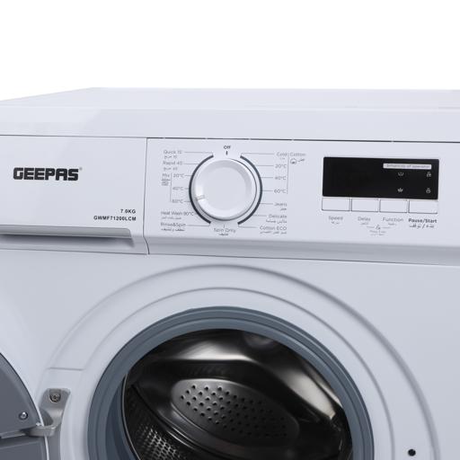 display image 13 for product Front Loading Washing Machine 7 Kg Geepas GWMF71200LCJ