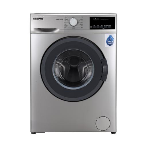 7kg 1000RPM Fully Automatic Front Load Washing Machine GWMF7121STV Geepas hero image