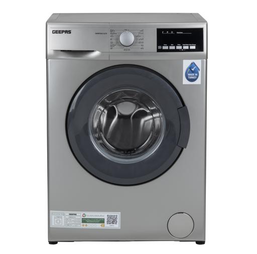 display image 0 for product 8kg 1000RPM Fully Automatic Front Load Washing Machine GWMF8021STV Geepas